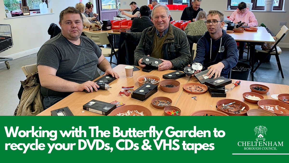 Cheltenham Borough Council on Twitter "DVDs, CDs and VHS tapes