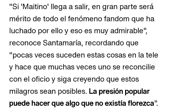 TeamMaitino's tweet photo. "La presión popular puede hacer que algo que no existía, florezca" 

Las #Maitiners, aportan lo que tienen por un sueño común pero además, han decidido creer en esta comunidad derribando barreras, para luchar juntas por el #SpinOffMaitinoTv 💜🎀

https://t.co/dYGsJBBJmJ https://t.co/ASiM9tZO4J