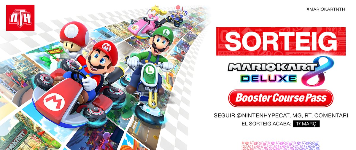 NintenhypeCat's tweet photo. 🏎️ Hi ha ganes del passi d'expansió del #MarioKart de la #NintendoSwitch? Us en regalem DOS!

👉 Seguir a @NintenhypeCat
👉 RT + MG en aquesta piulada!
👉 Mencioneu amb #MarioKartNTH la persona que rebrà la primera closca!

‼️ Consulteu les bases legals: https://t.co/JuntHWAWKN https://t.co/20iSNLT1Ly