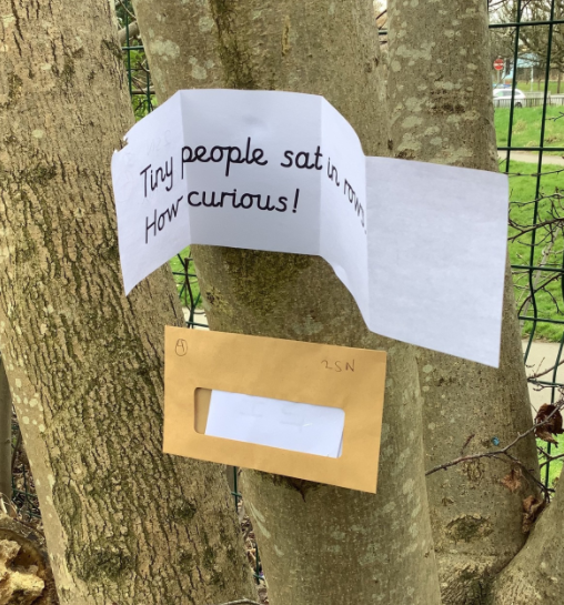 easton_academy's tweet photo. Something very exciting happened in Easton!
There was a dragon that came and left clues for us to search 🔦. We found some dragon eggs and special beauties 🤩.

This is the stimulus for our new literacy Kassim and the greedy dragon 🐉 @Talk4Writing @DBAT_UK #writing https://t.co/jpGHjYG9Qu