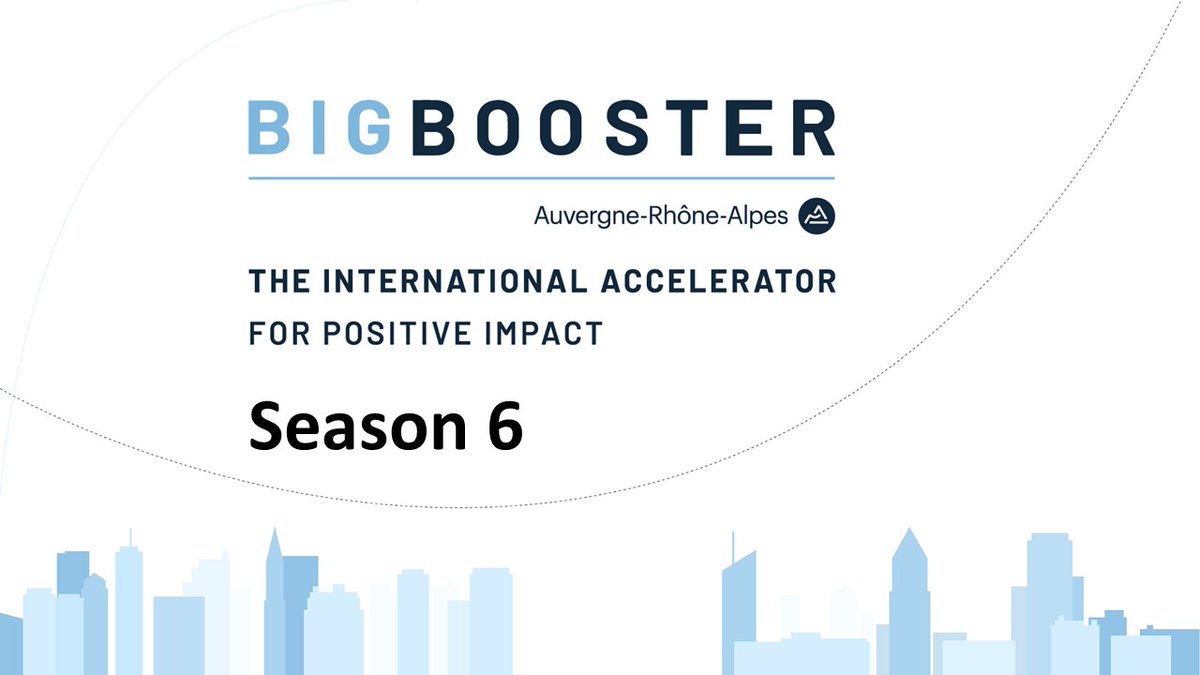 📅5 days to go - BigBooster S6 is coming!
Get ready to join the program that helps startups accelerate their international strategy and better address their market!🚀
bigbooster.org
<a href="/Pulsalys/">PULSALYS</a> <a href="/VINCI_fr/">VINCI</a> <a href="/SchneiderElec/">Schneider Electric</a> <a href="/Michelin/">Michelin</a>
<a href="/SocieteGenerale/">Societe Generale Group</a> <a href="/Waoup/">Waoup</a> <a href="/auvergnerhalpes/">Auvergne-Rhône-Alpes</a>