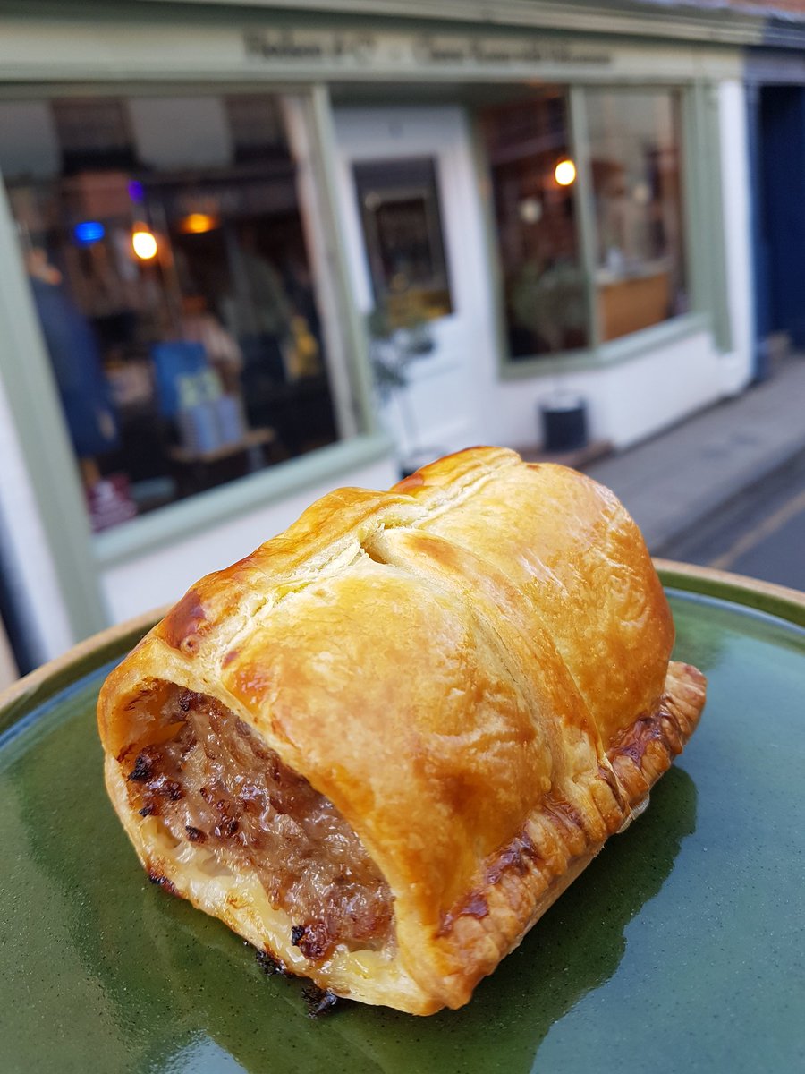 Ladies & Gentlemen Boys & Girls... We give you the 'Hot Cross Sausage Roll' beautiful & sweet collaboration between @HodsonAndCoDeli & @CoxfordsButcher Just in time for Easter...with a very secret recipe..