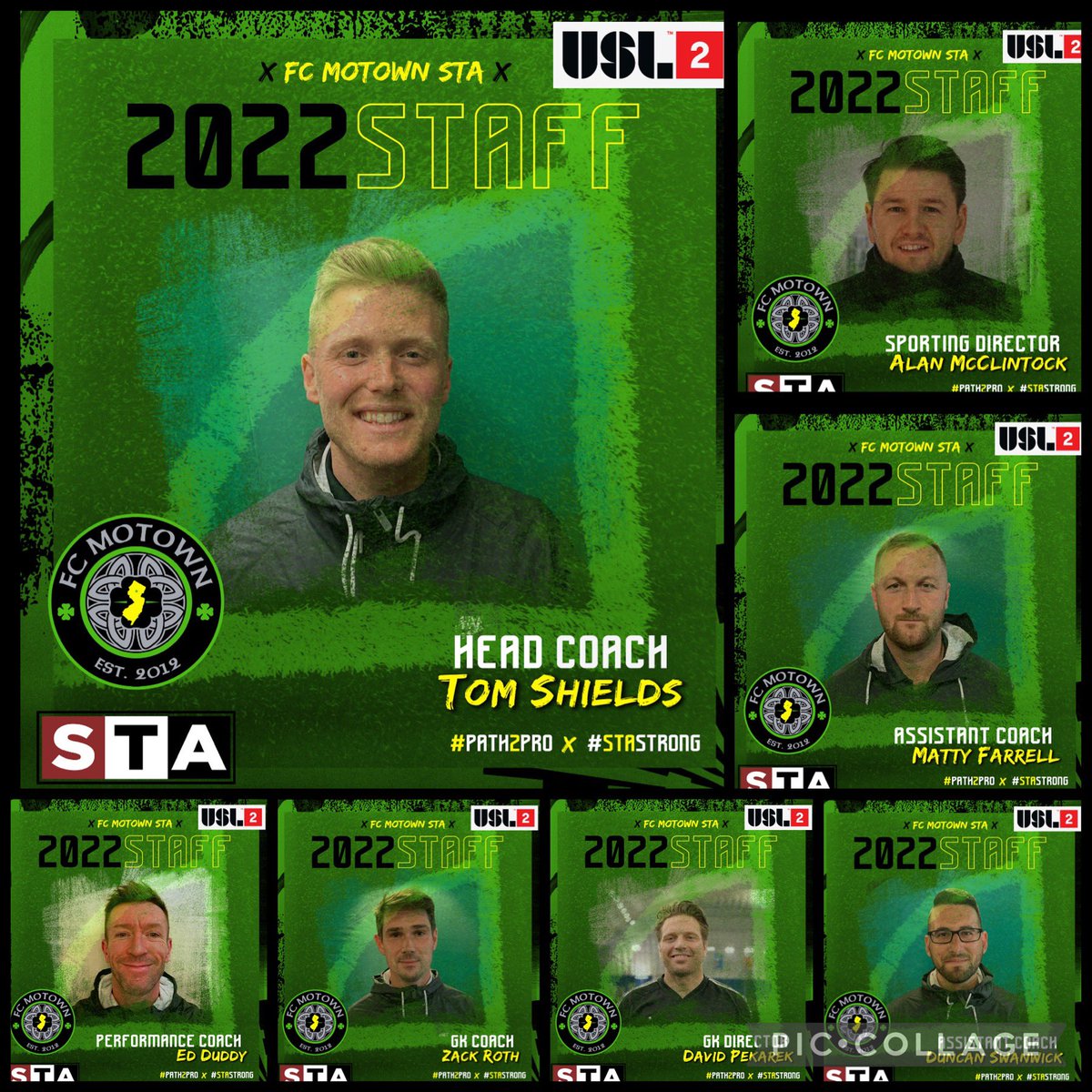 Fc Motown Celtics Coaching Staff For This Summers Uslleaguetwo Campaign In Partnership With Sta Soccer Has Been Announced Amp What A Great Staff It Is The Team Will Have Some Of