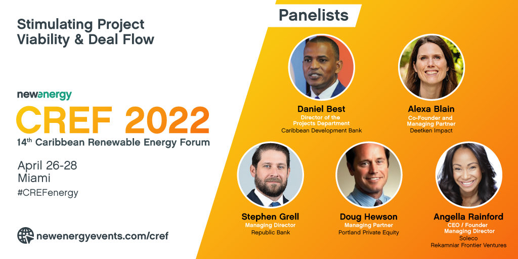 BytownFresh's tweet photo. Another Caribbean Renewable Energy Forum event coming up. Matt, Kerry and the team at New Energy always put together insightful and informative conferences and this one promises more of the same. Honoured to be on a panel with these esteemed participants. #2xcollaborative https://t.co/AATTlCJPyF