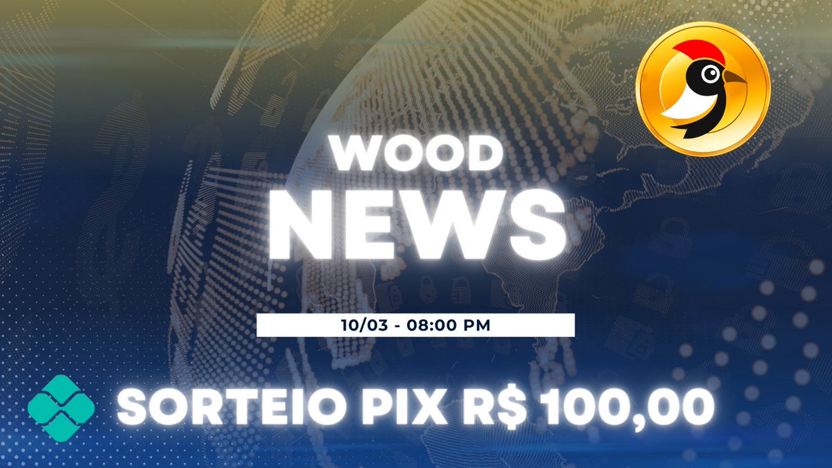 WoodCoin3's tweet photo. PROMO relâmpago para holders WDC.

Sorteio de um PIX de R$100 para um holder que tiver 10 mil WDC ou mais e que seja seguidor aqui no Twitter.

#woodcoin #BSC #Binance #forestatlantic #cz_binance #Crypto #pix https://t.co/kCmeSJepBv