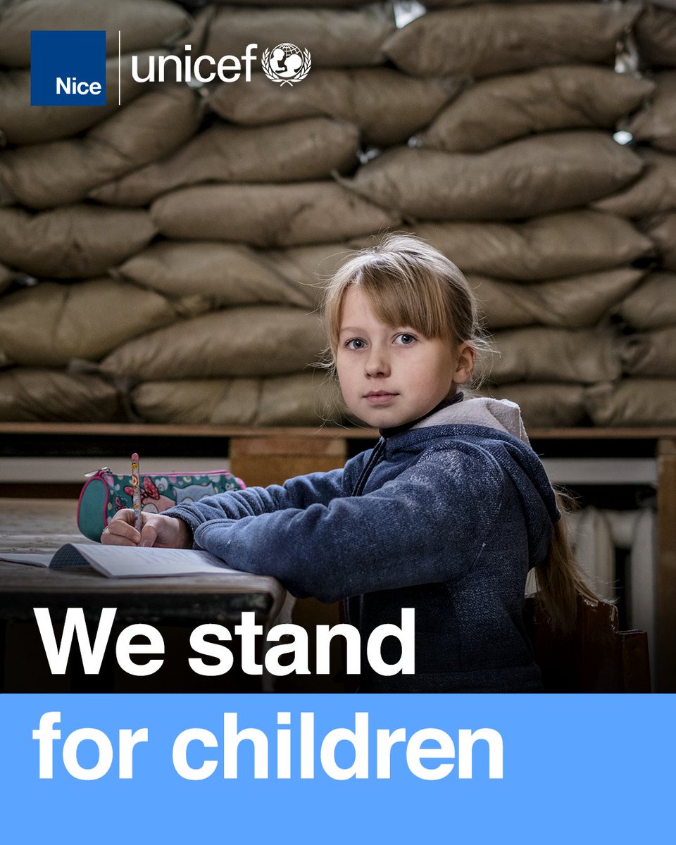 thenicegroup's tweet photo. It's time to stand with children! We support #UNICEF and its humanitarian intervention in response to the emergency in Ukraine with a donation. Calling all the Nice People in the world, give your help here: https://t.co/vvOwqf2fBs

#unicefitalia 
#UnicefAndNiceForChildren @UNICEF https://t.co/nNETcYet9f