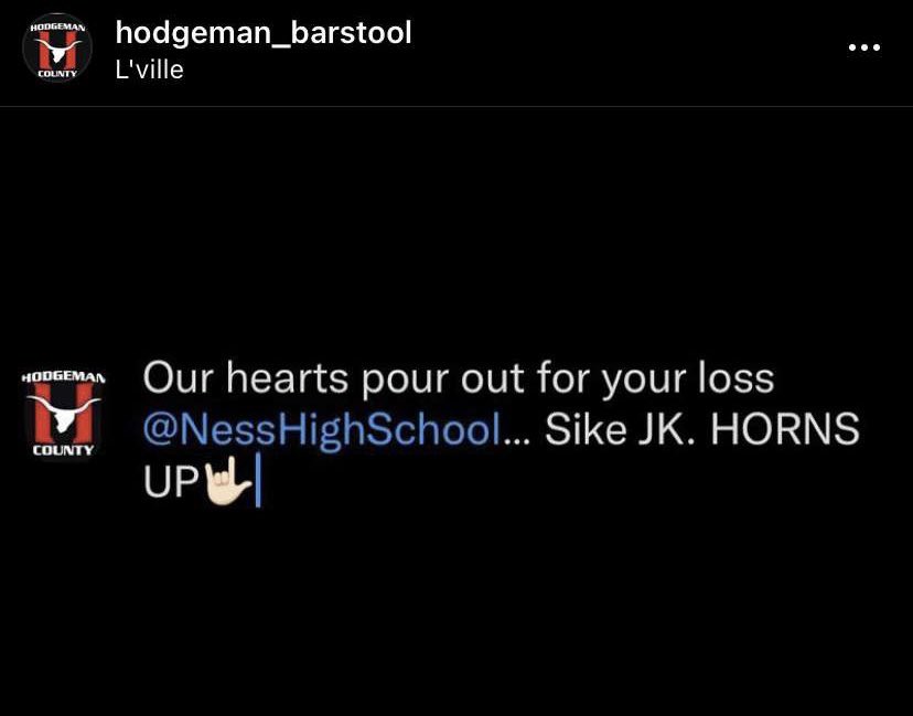 Barstool Ness City on Twitter "Make a Twitter account and then we’ll talk. HodgemanCounty