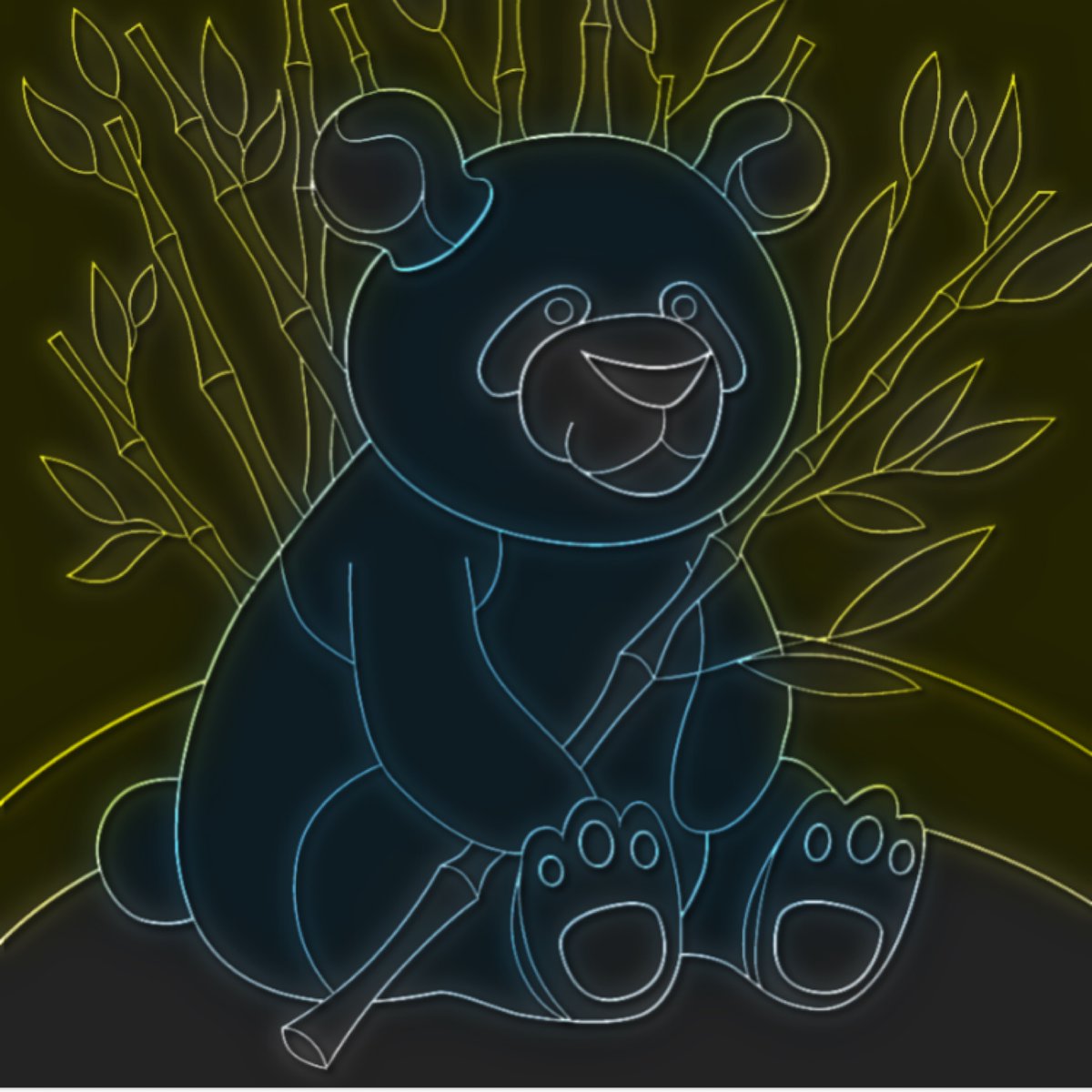 NeonBearNTF's tweet photo. Hello welcome to the world Neon Bear NFT. #NFT #OpenSea #ETH https://t.co/I30723yMgR