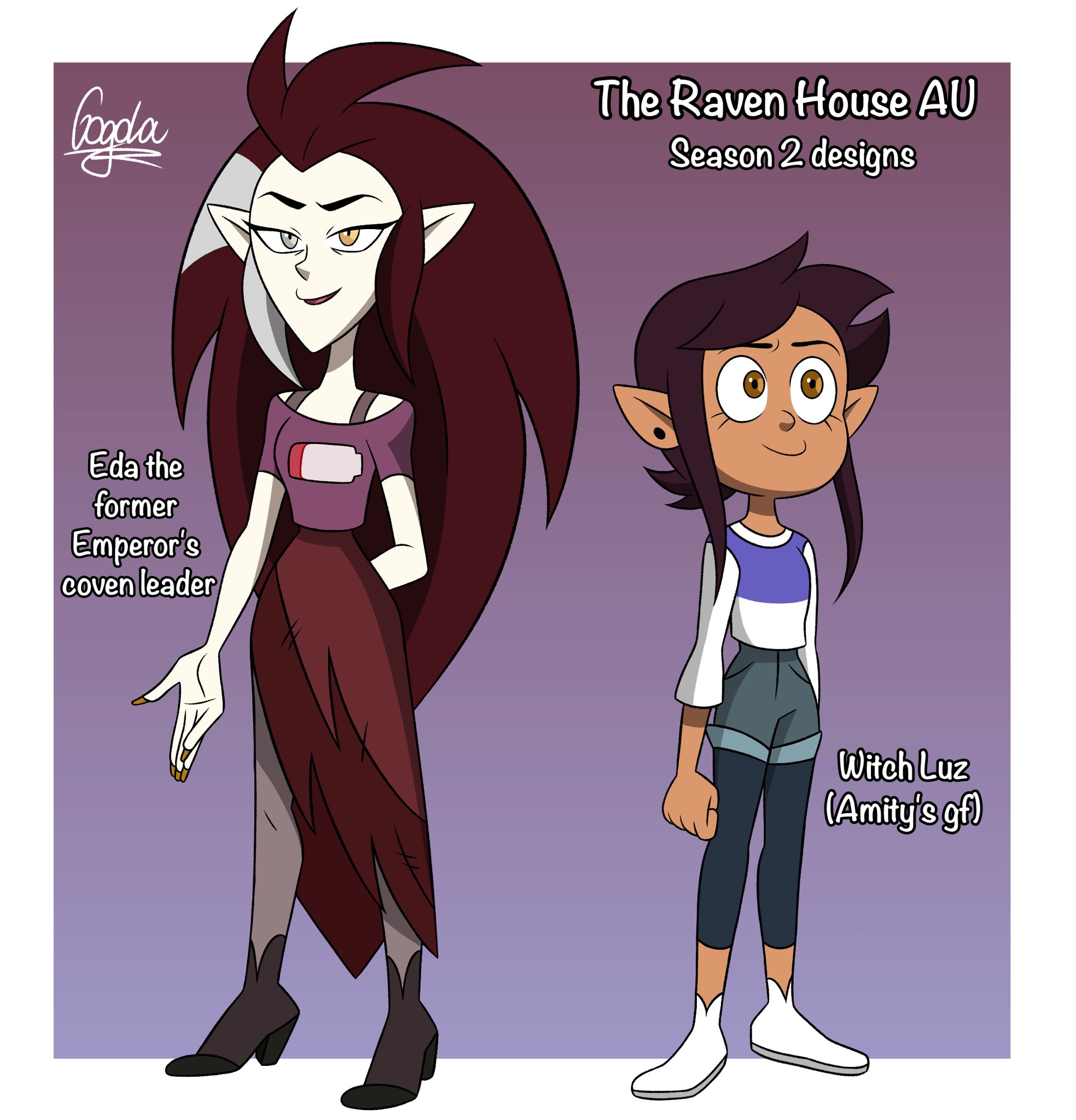 Luz and Eda the Owl House 