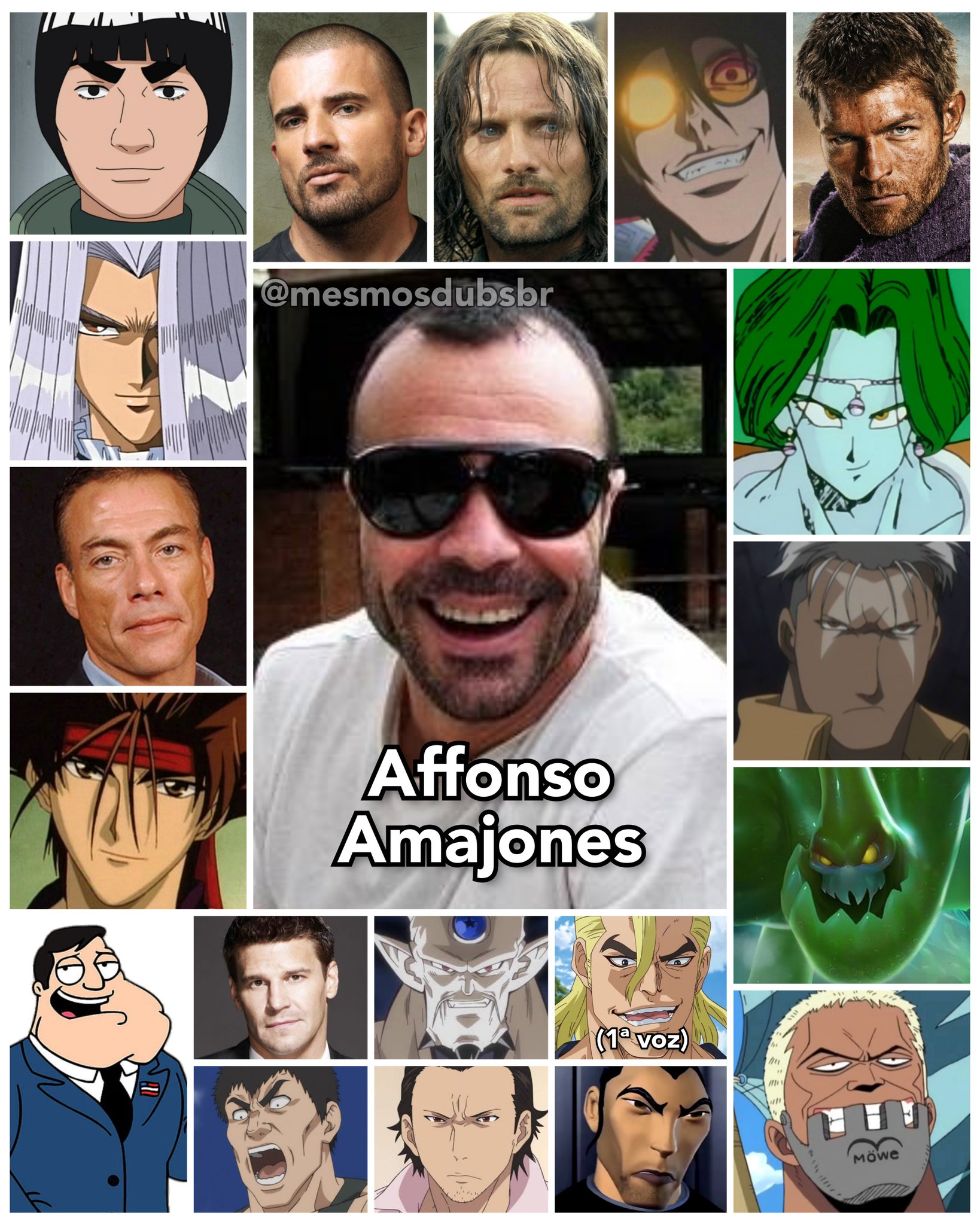 Personagens Com os Mesmos Dubladores! on X: O meu amor não correspondido é  a dublagem desse anime e eu / X