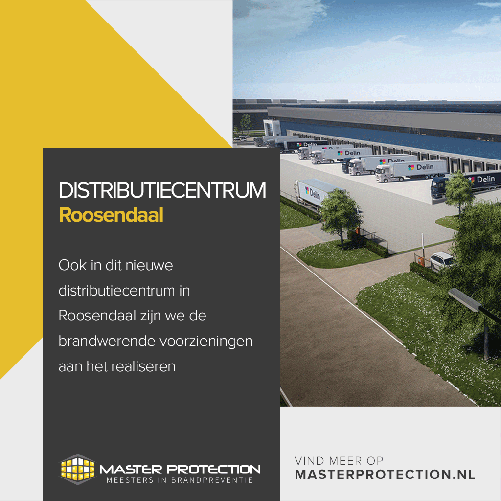 Brandpreventief's tweet photo. Ook in dit nieuwe distributiecentrum in Roosendaal zijn we de 🔥brandwerende voorzieningen aan het realiseren
#Roosendaal #Brandwerend #MasterProtection https://t.co/As78sQ1Cum