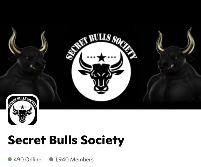 Ink_Cryptos's tweet photo. @0xTGC @AlienSeeFoodNFT https://t.co/2lFivV1Ybk 

Click the link above to join the Secret Bulls Society! https://t.co/Lt6RpRgTAz