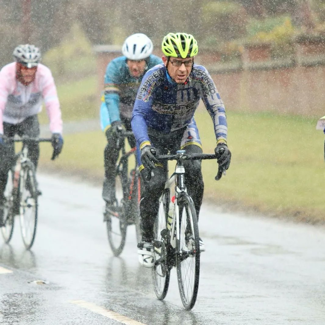 dococ10's tweet photo. On this day 4 years ago myself & @ClaireO58167855 got covered in shit. I could taste slurry for a week after & unfortunately for Claire, she's never been able to get rid of the smell from her 🤣🤣🤣 #InspiredCycling #CoveredInShit https://t.co/70wc1Q743X