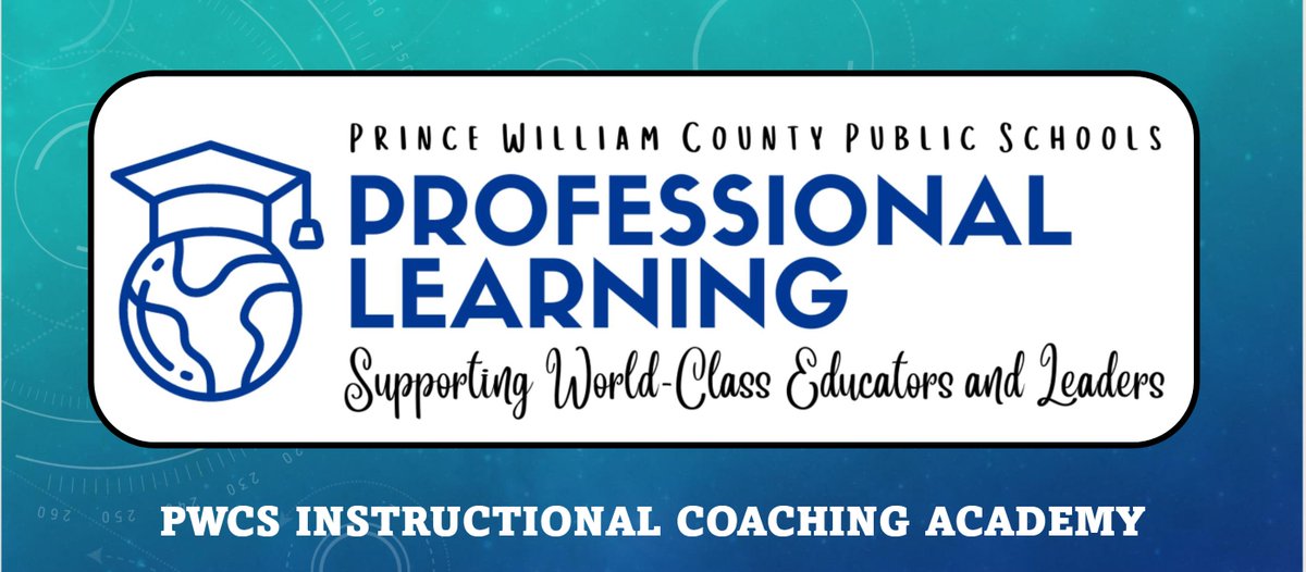 Welcome to our 2022 participants. We look forward to working with you during the IC Academy. <a href="/PWCSNews/">PWCS</a> <a href="/DirectorOpl/">Christie Dugan Taylor</a>