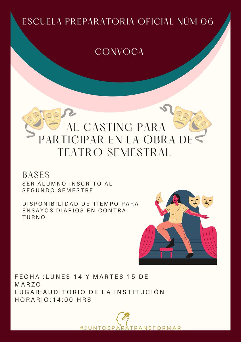escuela_6's tweet photo. La @escuela_6 trabaja para el desarrollo del #perfildeegreso de los estudiantes con actividades que fomenten sus habilidades #PMC #EMS https://t.co/etrhWKpVPZ