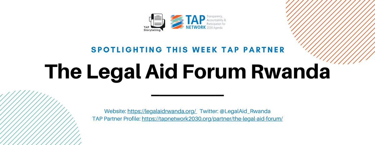 #TAPStorytelling 📽️🎞️

@LegalAid_Rwanda's new project with @USAID is supported by the strong foundation of work they invested in their cell-phone technology for easy access to legal services for Rwandans.

See their 7 minute documentary on the innovation ⬇️youtube.com/watch?v=UJ8hMj…