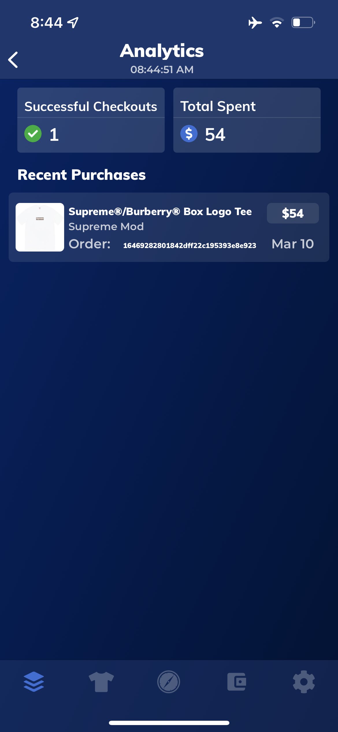 supreme bot plugged
