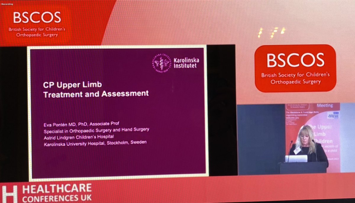 BSCOS_UK's tweet photo. Closing lecture for the 1st day #BSCOS2022 @evapon Amazing overview of complex upper limb management https://t.co/WsyNb7F6Ib