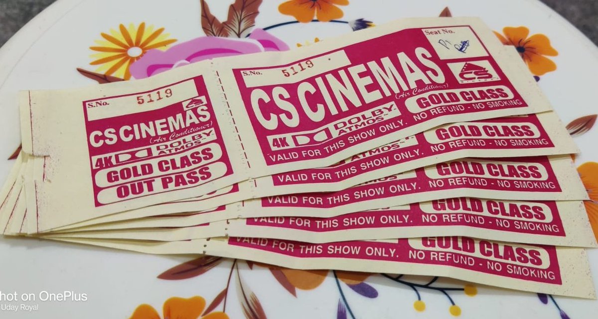 The_hackker's tweet photo. FDFS #RadheShyam #CScinemas
5am💥💥 https://t.co/T4OFEJDlVO