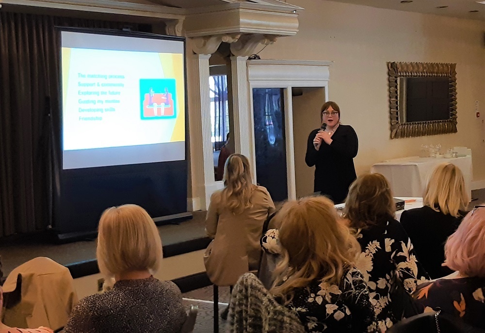 Our team has been at the @WishWomen International Women's Day event today.

We've been giving attendees details about the work of women in housing at Thirteen.

#InternationalWomensDay2022 #ukhousing