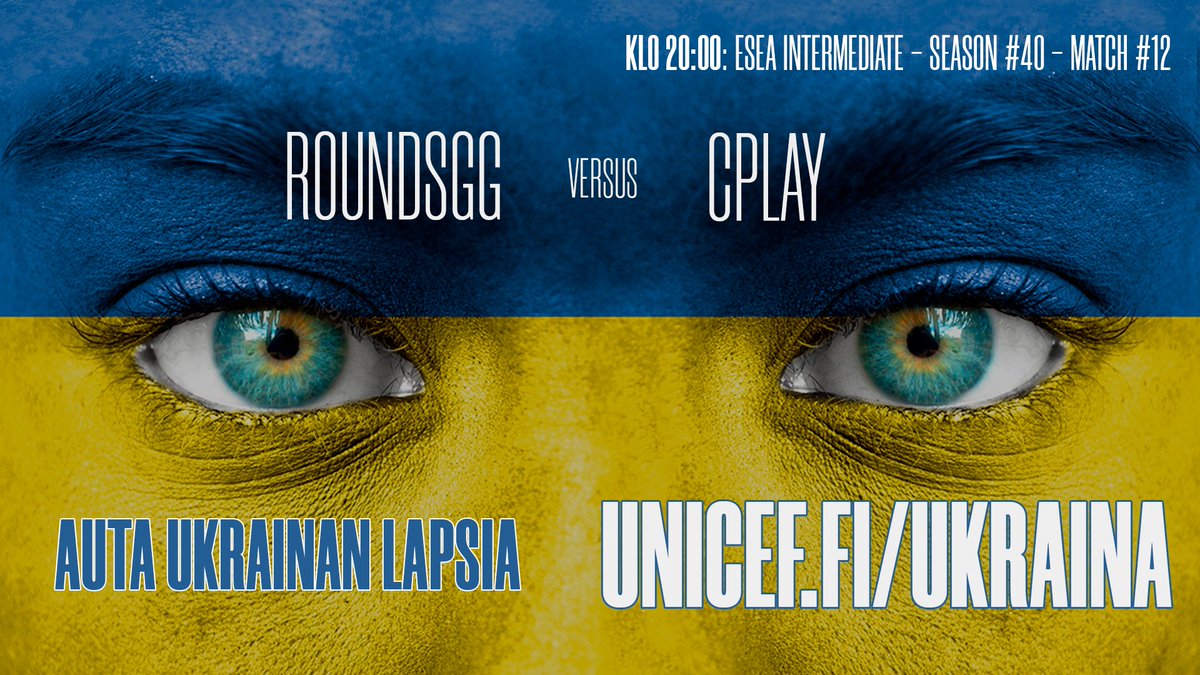 RoundsGG's tweet photo. Klo 20:00 katsottavissa https://t.co/89K4KDYVf5 ja RoundsGG vs @CPLAYgg tai esimerkiksi Rikkaat ja Rahattomat, Kenen kotona? tai Judi Dench seikkailee Borneossa.

📺https://t.co/89K4KDYVf5 🕘20:00
🎙️Jii-Ro
#csgofi #esportsfi #roundsgg https://t.co/yH6gplL6kr