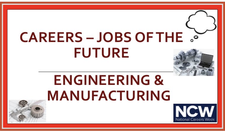 cvhs_careers's tweet photo. Don’t forget to check out the Jobs of the Future daily presentations that are being shared at form time and in your form on MS Teams as part of National Careers Week! #NCW2022 @CVHSClassOf2023 @cvhs_2022 @cvhs2024 @of_2025 @CVHSYear7 https://t.co/VZNjQXwr6g