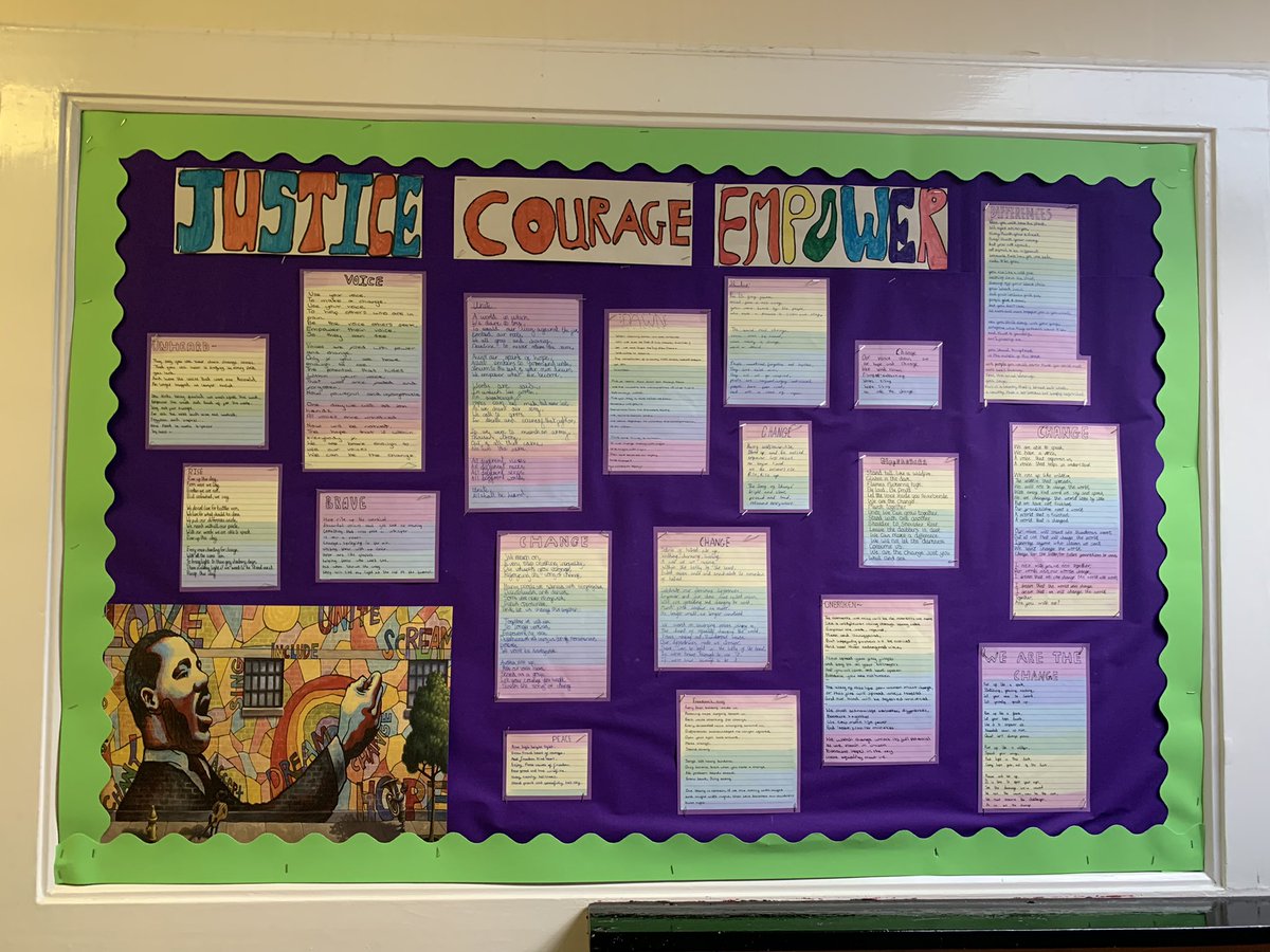 dalmainschool's tweet photo. Our corridor displays have been updated and we can’t wait to show you them all! Kicking off with Year 6’s amazing poetry inspired by #DalmainWritingWeek 😻 https://t.co/UxfHMRWsay