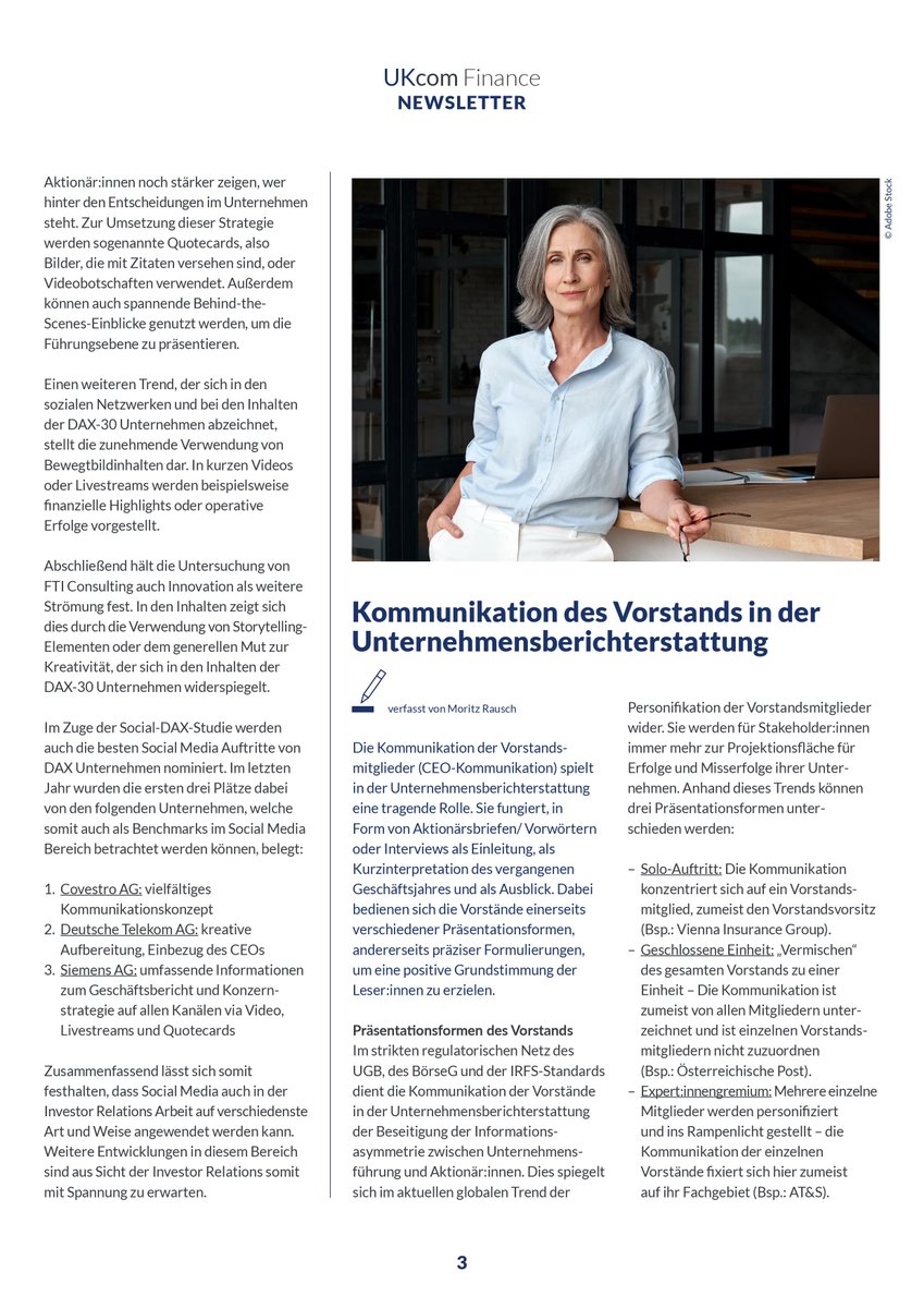 FinCom_Austria's tweet photo. @Moritz_Rausch hat sich in seiner Masterarbeit mit Vorstandskommunikation in der Unternehmensberichterstattung beschäftigt. Die zentralen Thesen kann man hier 👇 nachlesen (wer Gusto bekommen hat und mehr wissen will, der wird unter https://t.co/4vKNtYM9Bv findig). https://t.co/29hPUpikYk
