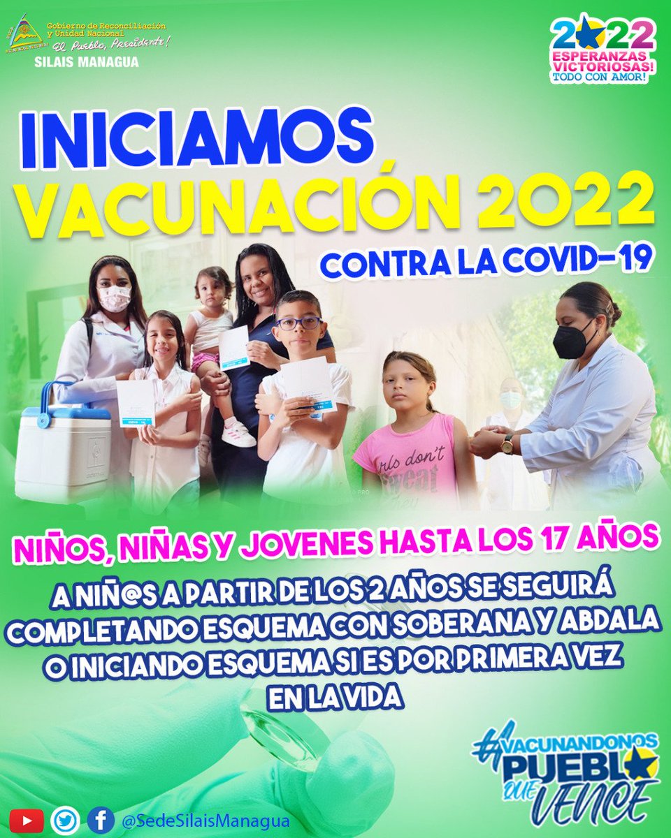 DarwinA96's tweet photo. Iniciamos 2022 con el pueblo vacunado contra covid 
#vacunandonospuebloquevence
#2022esperanzasvictoriosas
@Anielka_05 https://t.co/bsiLvGRszA