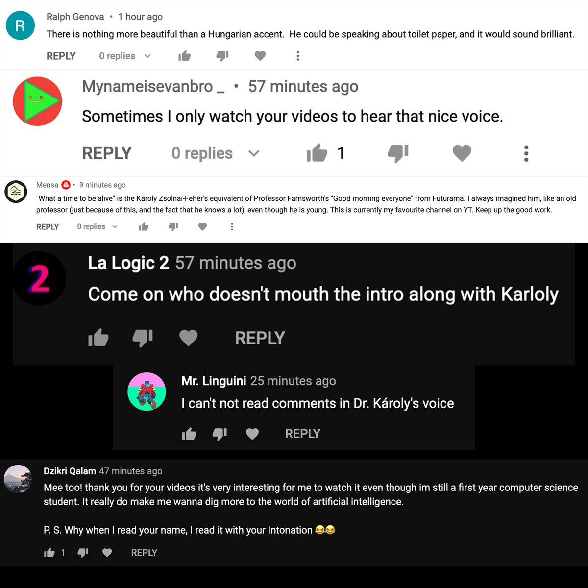 Super happy to hear that you Fellow Scholars are enjoying the accent! Thank you so much for all the love everyone! 🙏