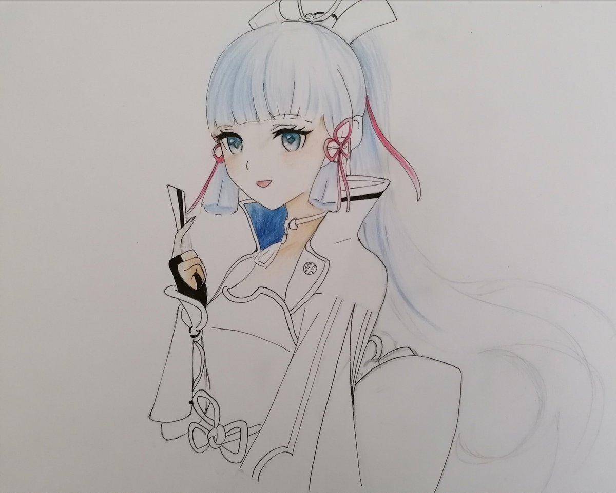 art_scen's tweet photo. Hello!
Oooh ça fait longtemps oui oui... Mais pas mal de choses qui se préparent, début d'année pas si reposant !

Voilà un petit dessin qui avance de Ayaka Kamisato de Genshin impact !
Hésitez pas à partager et aimer 🌸.
#genshin #art #AyakaKamisato #fanart https://t.co/9wIHtsys25