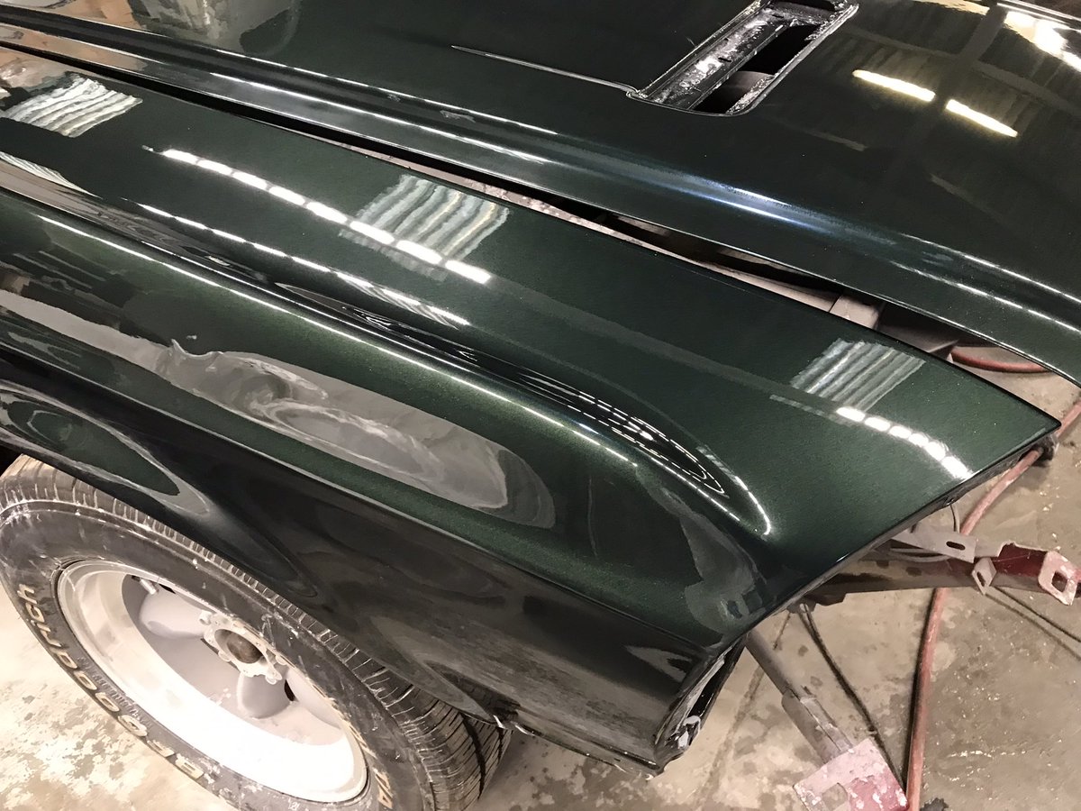 DBrestorations's tweet photo. Corralled the mustang at last #classic #ford #bullitt #classicrestorations https://t.co/4Sl4pAIo9l