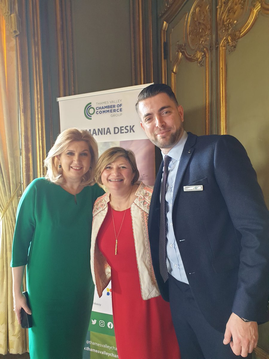 laurapopescumfa's tweet photo. Glad to attend the launching of the 🇷🇴Romania Desk in the Thames Valley Chamber of Commerce - @TValleyChamber.
It is essential to continue building on the significant potential of the Romanian-British commercial bilateral ties. https://t.co/DF7zZgixeR
