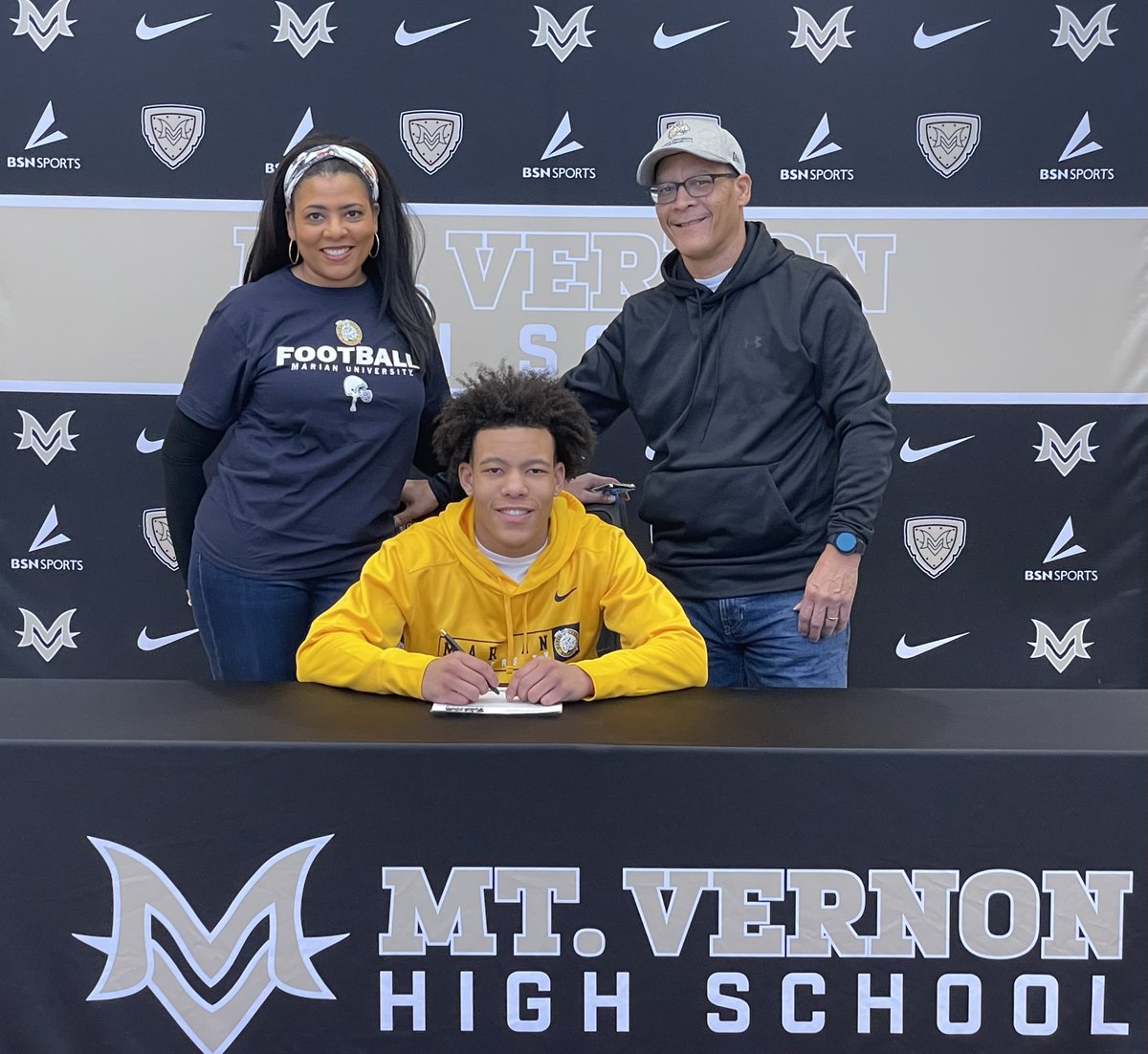 Congrats <a href="/Aswizzle1342/">AveryWilliams</a>  on your commitment to Marian University!  We look forward to seeing you continue your career at the next level!

#RiseAsOne