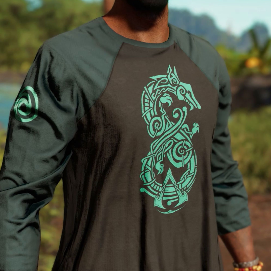 Assassin's Creed Valhalla: Dawn of Ragnarök is available now! 

To celebrate this launch, claim and wear the free "Chosen of the Aeris" T-shirt in Far Cry 6 if you already have Assassin's Creed Valhalla.

#FarCry6 #AssassinsCreed
