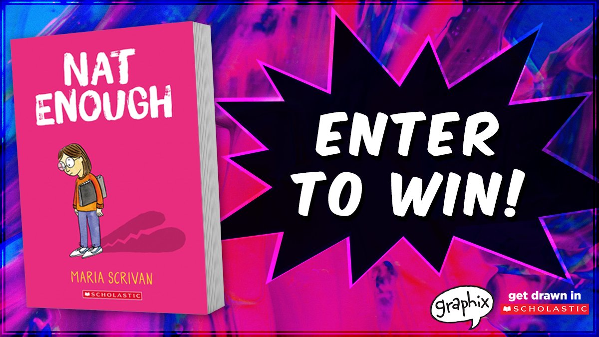 ✨ GIVEAWAY! To celebrate #WomensHistoryMonth, we're giving away some of our favorite graphic novels by and for women (or young girls). Today, we're giving away a copy of NAT ENOUGH by <a href="/mariascrivan/">Maria Scrivan</a>! To enter, simply follow us + RT!