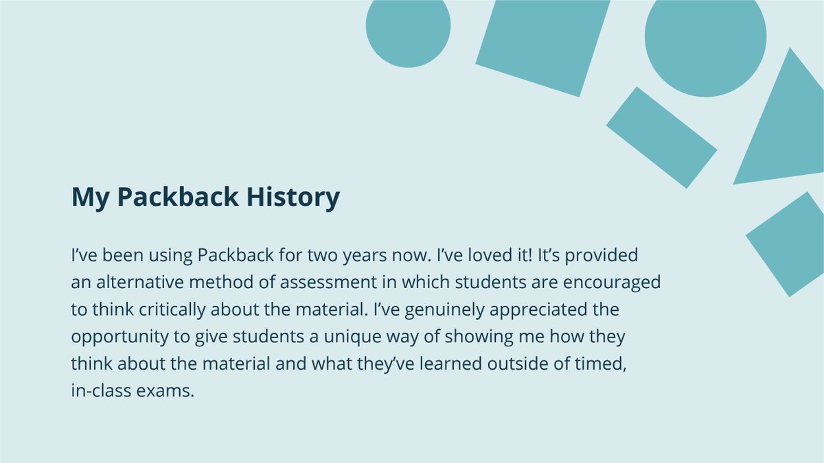 packbackco's tweet photo. This #WomensHistoryMonth, we're taking time to recognize the #FearlesslyCurious instructors who make Packback possible! @rcbesing is an associate professor of psychology at #BresciaUniversity. This month, Dr. Besing celebrates the incredible legacy of Betty White. #WHM22 https://t.co/iawQlgEcRS