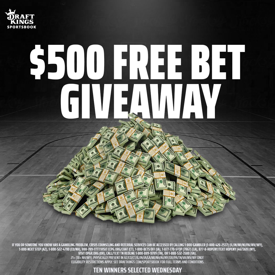 DKSportsbook's tweet image. Would you look at that... more free bets 😏

To Enter:
1️⃣  Like
2️⃣  Retweet
3️⃣  Respond with your all-time favorite college basketball player 

10 Winners Selected Friday. 

T&amp;amp;Cs: bit.ly/3J3VRFt