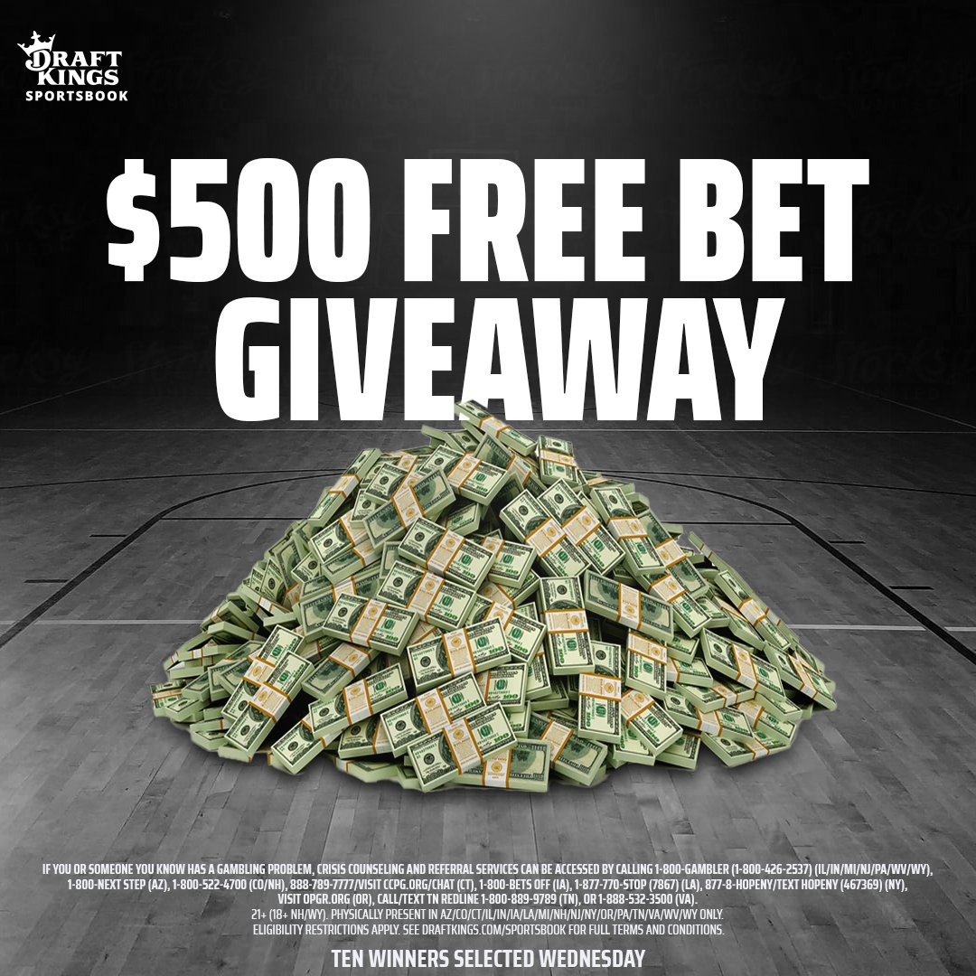 Would you look at that... more free bets 😏 To Enter: 1️⃣ Like 2️⃣ Retweet 3️⃣ Respond with your all-time favorite college basketball player 10 Winners Selected Friday. T&Cs: bit.ly/3J3VRFt