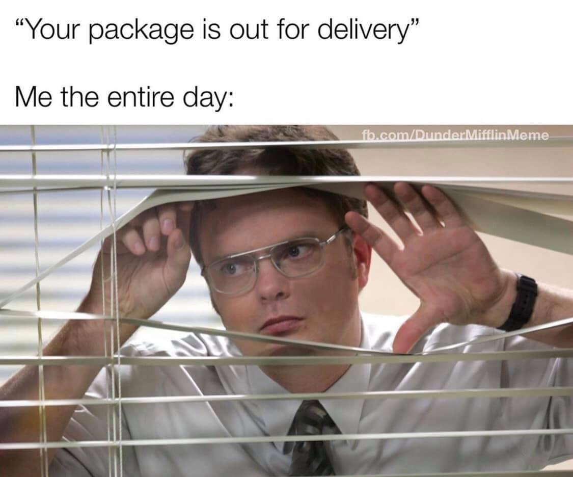 DiamondDelivery's tweet photo. We bet you know the feeling. 😄 #delivery #package https://t.co/VOGvU2kfmj