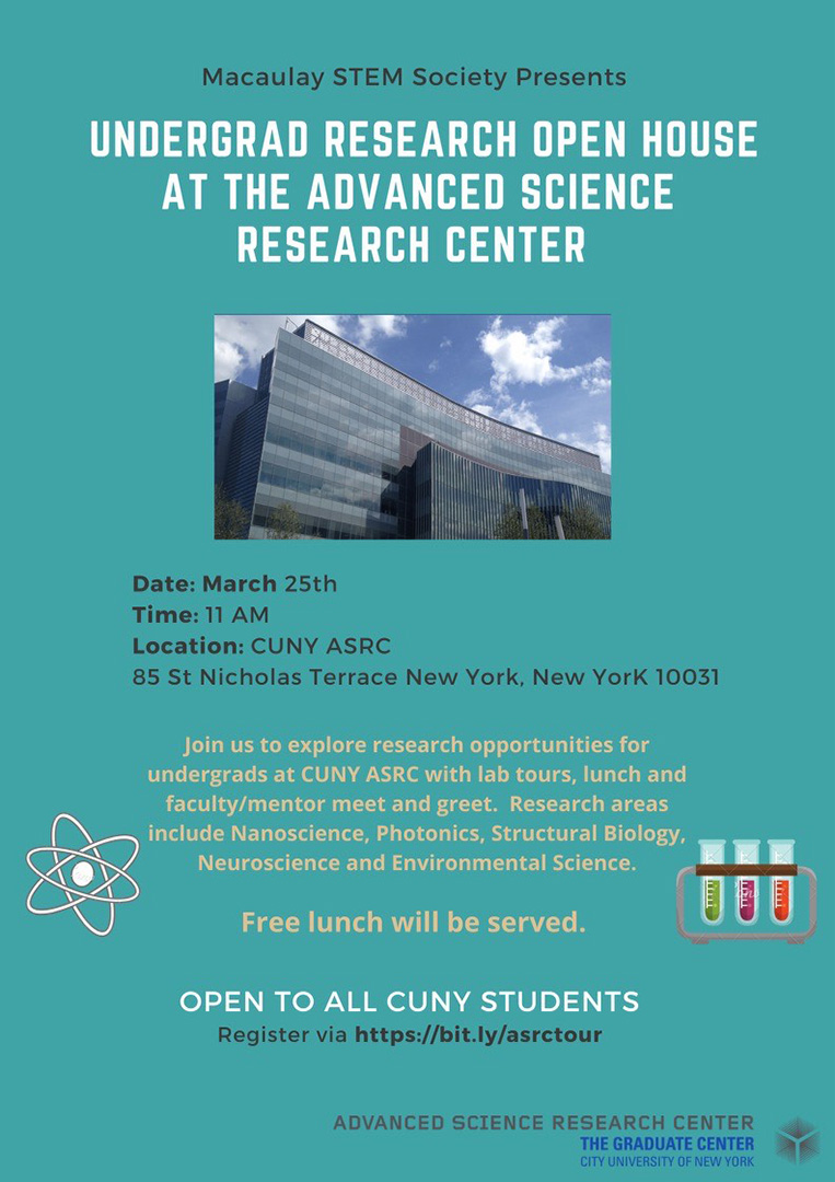 CUNY ASRC tweet media