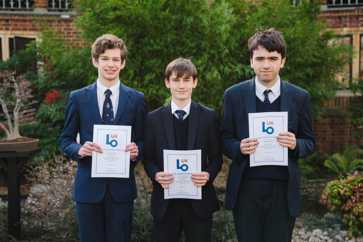 WhitgiftSchool1's tweet photo. Our Lower Sixth linguists tackled head-scratching brain-teasers based on obscure languages in the UK Linguistics Olympiad recently. Well done to bronze medalists Oscar G, Artyom, Oscar R, Daniel, Finn and Stefan for this impressive feat! #UKLO #WhitgiftLanguages https://t.co/8yENr8i7aY