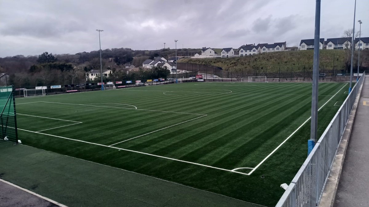 PST_Sport's tweet photo. Our PST Maintenance crew were on site today at @CarrigalineUtd. West pitch freshly brushed and looking superb!

#YourPitchOurPassion https://t.co/E6vari4hB8