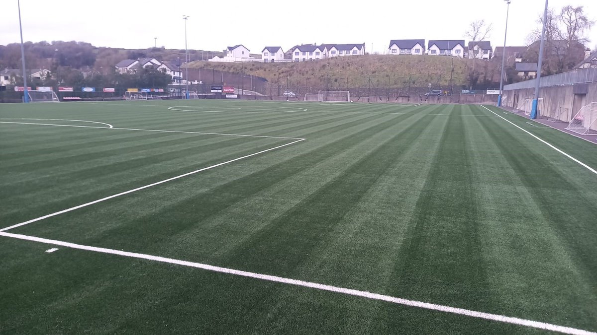 PST_Sport's tweet photo. Our PST Maintenance crew were on site today at @CarrigalineUtd. West pitch freshly brushed and looking superb!

#YourPitchOurPassion https://t.co/E6vari4hB8