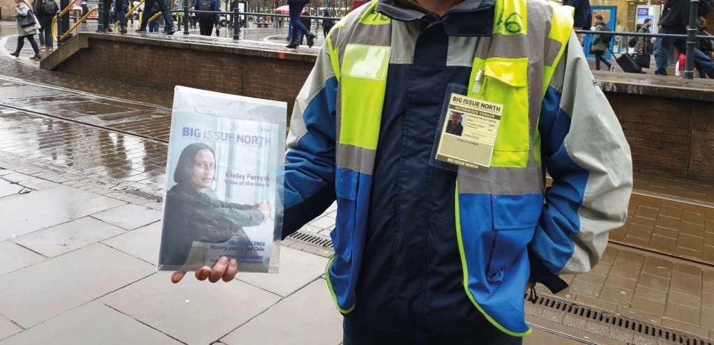 bigissuenorth's tweet photo. Did you know, everyone selling the magazine has to work according to our Vendor Expectations, a set of rules governing how vendors operate?⁠

Find out more about how our vendors work by visiting our website: https://t.co/iXL2if7Ymj

#workingnotbegging #BigIssueNorth https://t.co/MYk15t9FVr