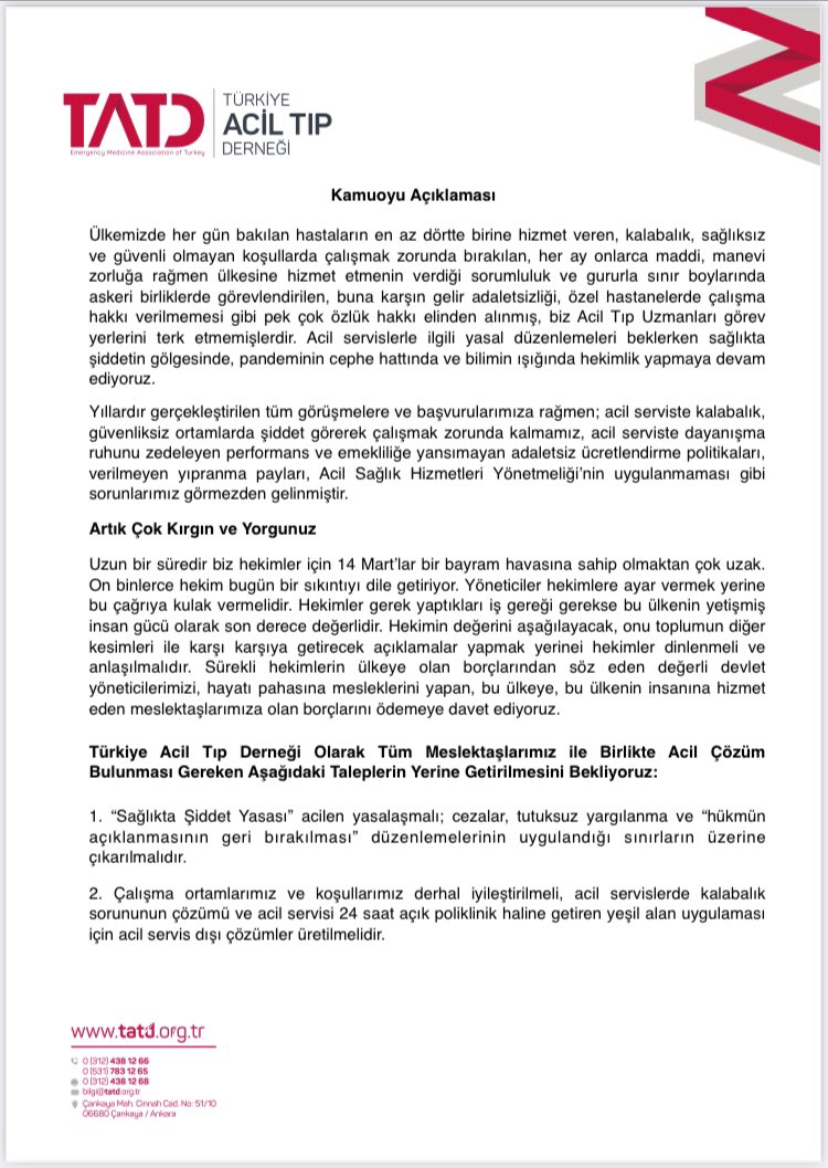 TrTATD's tweet photo. Kamuoyu Açıklaması : https://t.co/nutEIoFY4E
