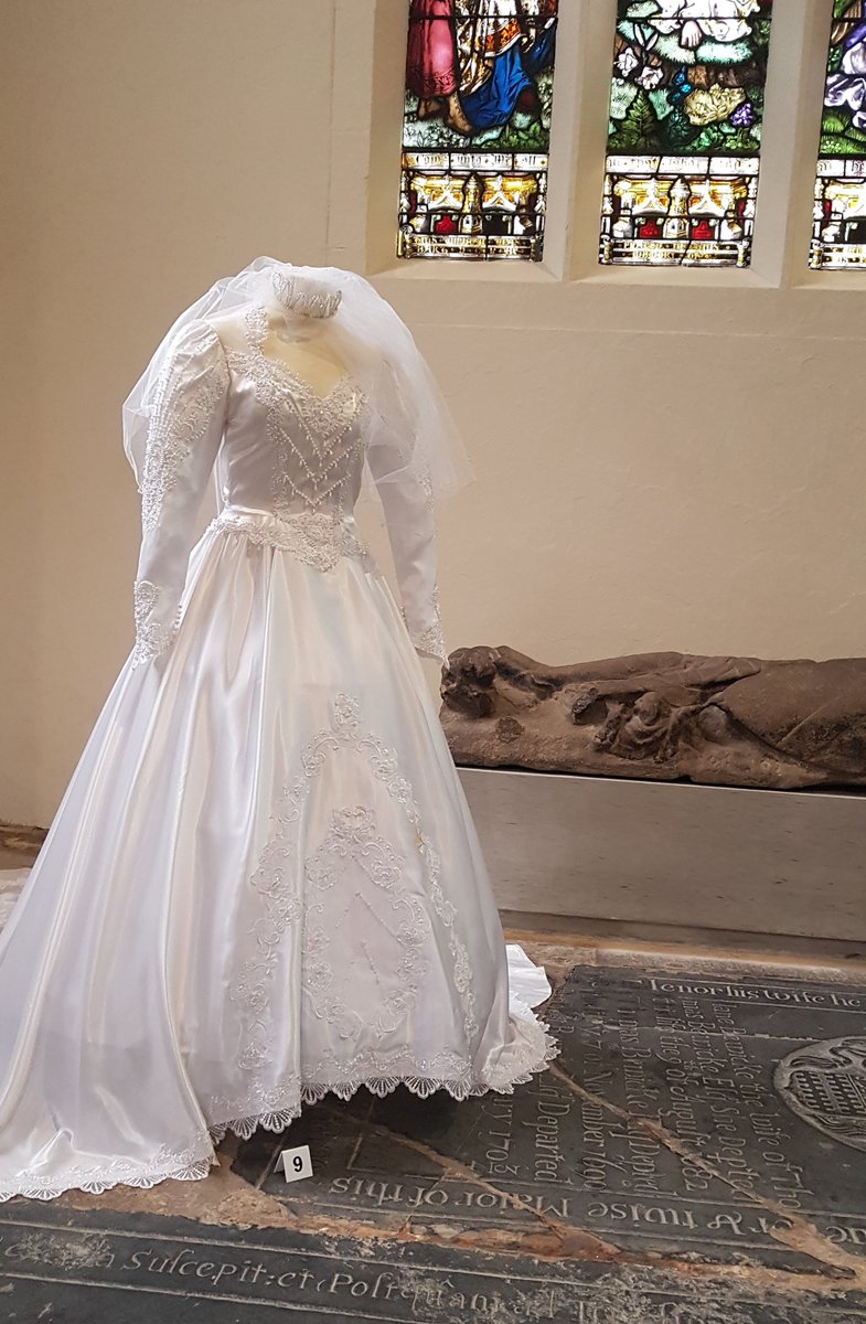 Farooq Hakim, High Sheriff of Tyne and Wear, married his wife Susan in 1989. Susan’s gorgeous wedding dress forms part of our ‘A Century of Wedding Gowns’ exhibition, running until Thursday 24 March. Visit our website for more information: newcastlecathedral.org.uk/wedding-gowns @farooqhakim68