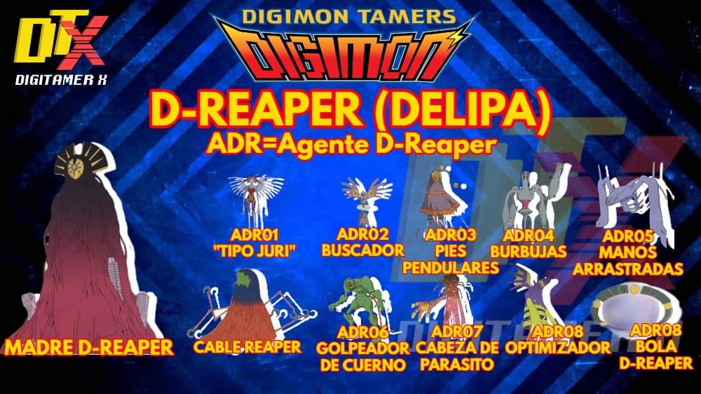DigitamerX's tweet photo. Conoce la Cronología e historia del D-Reaper (Delipa) en el Podcast #Digimon donde hablo de este:
https://t.co/7GGgVoJaJ3
https://t.co/7GGgVoJaJ3
https://t.co/7GGgVoJaJ3
#DigimonGhostGame #DigimonTamers #DReaper #DigimonAdventure #DigimonCardGame #digimonfanart 
#DigimonSurvive https://t.co/ozZdVIm6pg