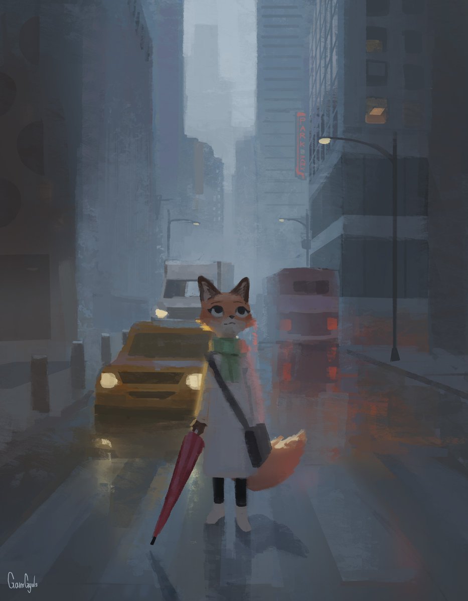 Fox in the city