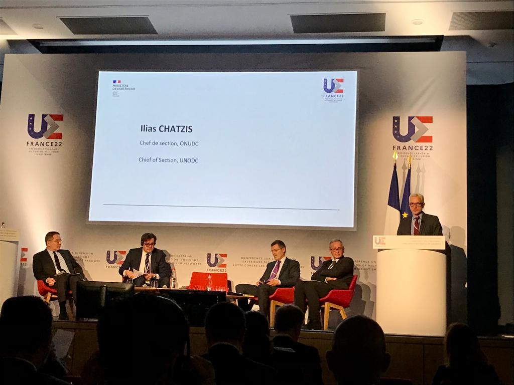 Protection of migrants must be an integral part of anti-smuggling efforts 

Highlighted by <a href="/ilias_chatzis/">Ilias Chatzis</a> at the High-Level Conference on #MigrantSmuggling organised by 🇨🇵 in the context of its 🇪🇺 Presidency #PFUE2022